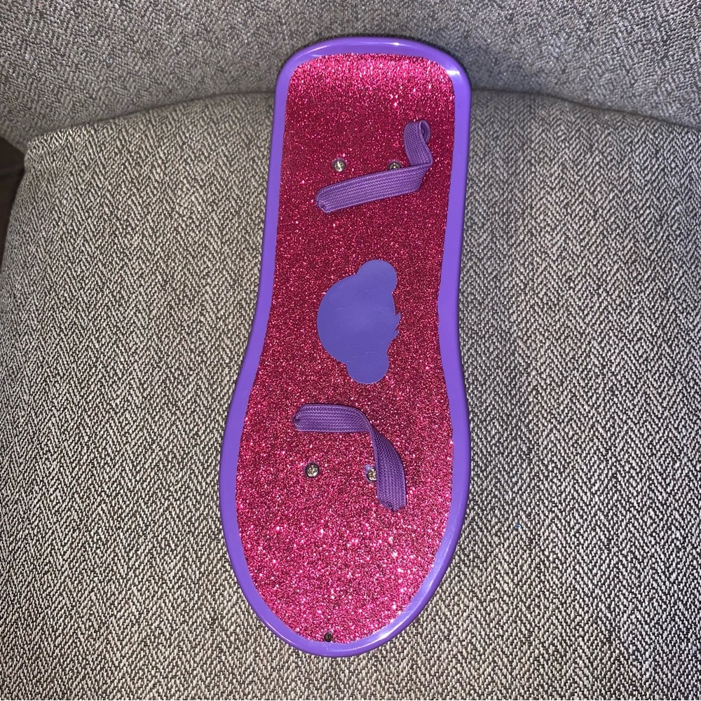 Build A Bear Workshop Babw Pink Purple Glitter Skate Board Skateboard